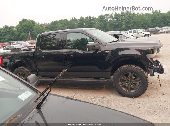 1FTFW1E83MFA20159 2021 FORD F150 Black უკანა სალონის ხედი
