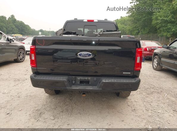 1FTFW1E83MFA20159 2021 FORD F150 Black 