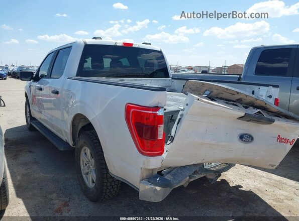 1FTFW1E83MFA76098 2021 FORD F150 White Հետևի ձախ
