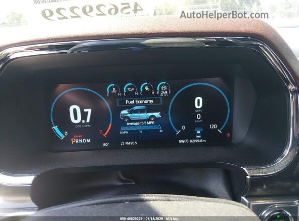1FTFW1E83MFA82418 2021 FORD F150 Черный Вид задних сидений