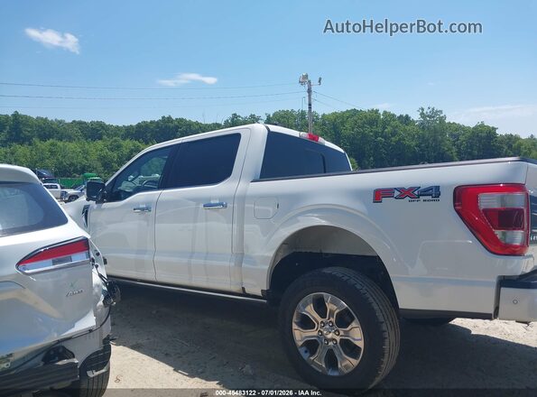 1FTFW1E83MFB48899 2021 FORD F150 White Vista interior de 360 grados