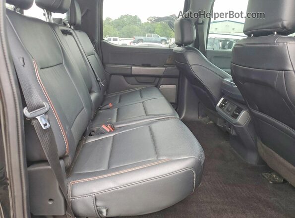 1FTFW1E83NFA11558 2022 FORD F150 Черный Вид задних сидений