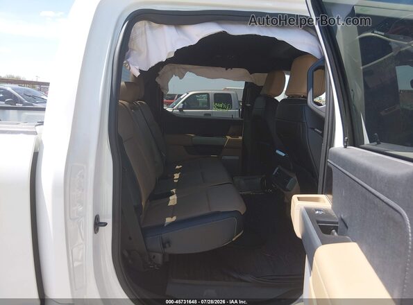 1FTFW1E83NFB84903 2022 FORD F150 White Widok naklejki z numerem VIN