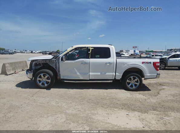 1FTFW1E83NFB84903 2022 FORD F150 White 
