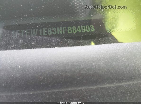 1FTFW1E83NFB84903 2022 FORD F150 White 