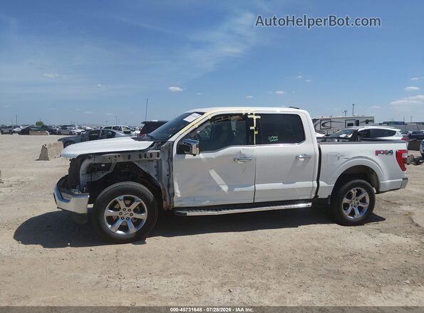 1FTFW1E83NFB84903 2022 FORD F150 White 
