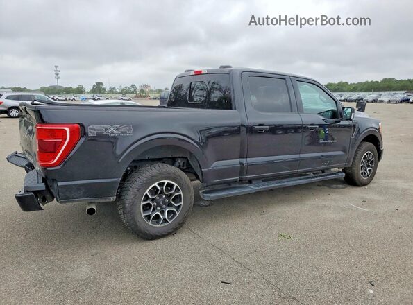 1FTFW1E83PFB31363 2023 FORD F150 Black Trasero derecho