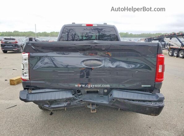 1FTFW1E83PFB31363 2023 FORD F150 Black Vista trasera