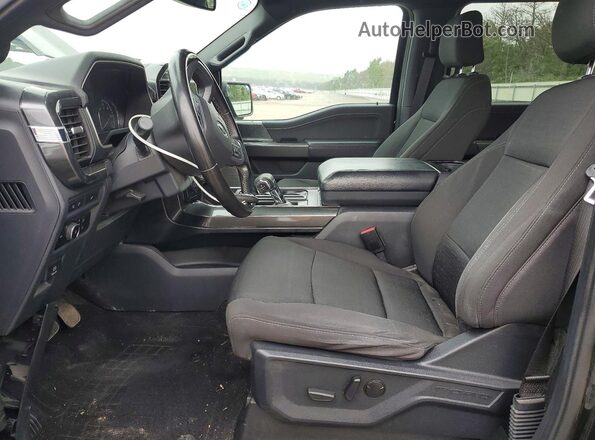 1FTFW1E83PFB31363 2023 FORD F150 Black Vista interior delantera
