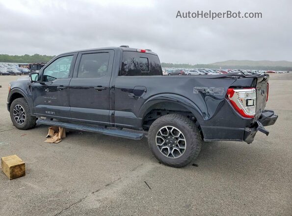 1FTFW1E83PFB31363 2023 FORD F150 Black Trasero izquierdo