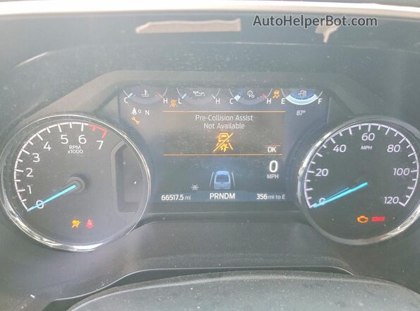 1FTFW1E84MFC75631 2021 FORD F150 Charcoal Widok zestawu wskaźników
