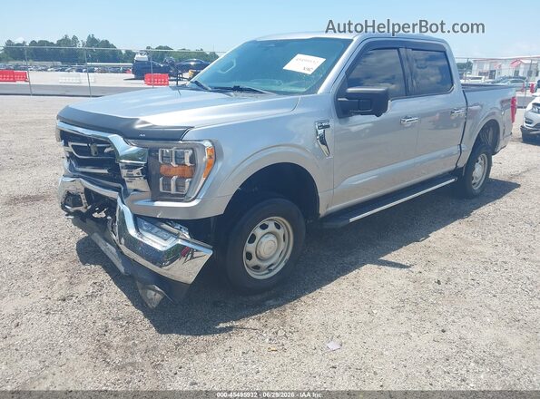 1FTFW1E84MFC84779 2021 FORD F150 Silver Vista tres cuartos delantera izquierda