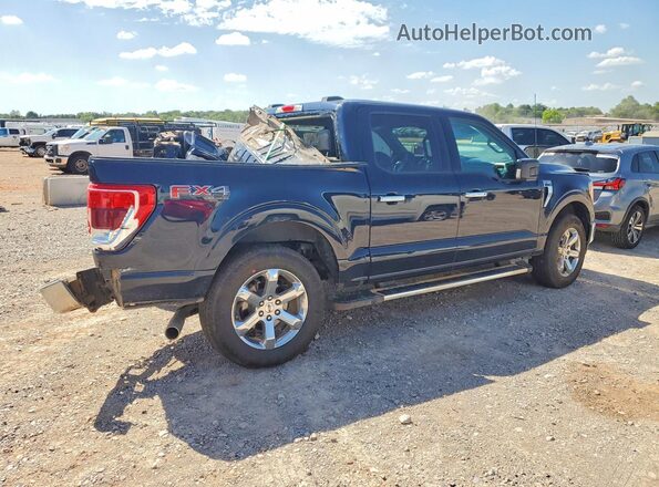 1FTFW1E84PFA77958 2023 FORD F150 Blue Հետևի աջ