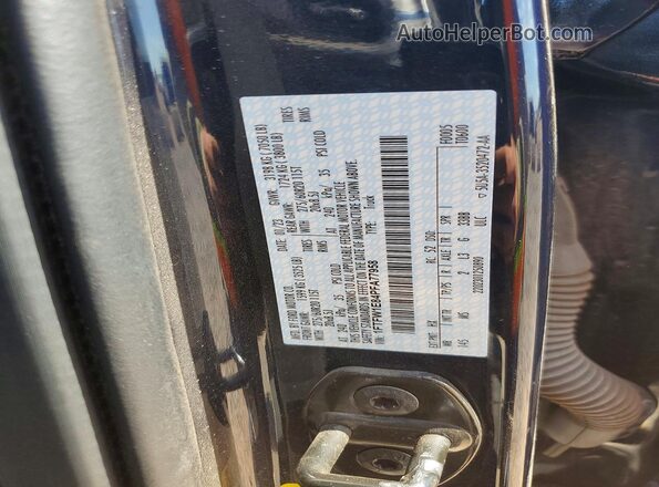 1FTFW1E84PFA77958 2023 FORD F150 Blue Շարժիչի բաժամունքի տեսք