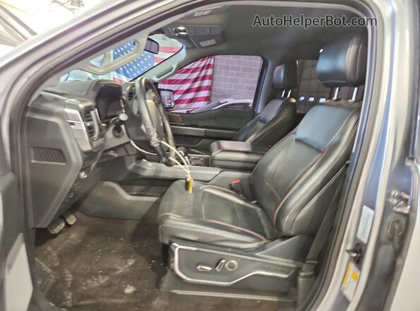 1FTFW1E85MFA04769 2021 FORD F150 Silver Vista interior delantera
