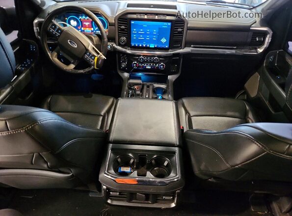 1FTFW1E85MFA04769 2021 FORD F150 Silver Vista del salpicadero