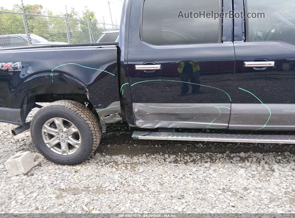 1FTFW1E85MFA92352 2021 FORD F150 Синий Вид спереди