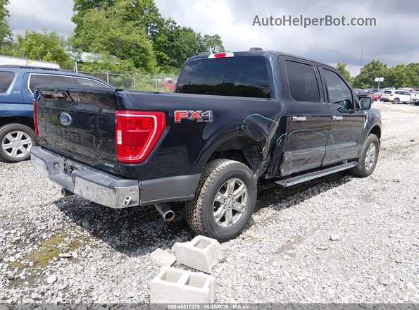 1FTFW1E85MFA92352 2021 FORD F150 Синий Задняя правая четверть