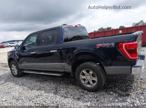 1FTFW1E85MFA92352 2021 FORD F150 Синий Панорамный вид салона 360°