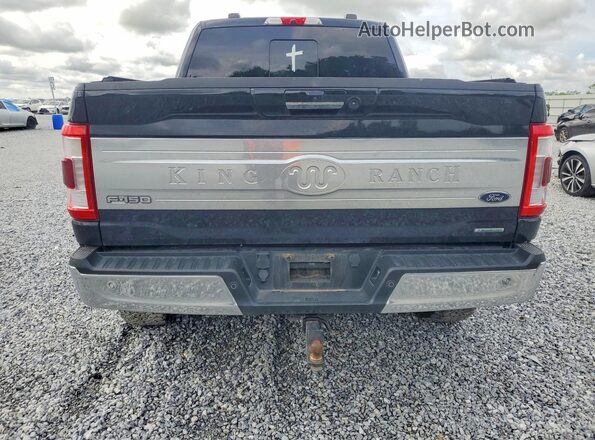 1FTFW1E85MFB36091 2021 FORD F150 Black Հետևի տեսք