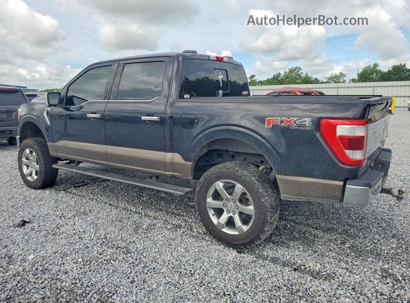 1FTFW1E85MFB36091 2021 FORD F150 Black Հետևի ձախ
