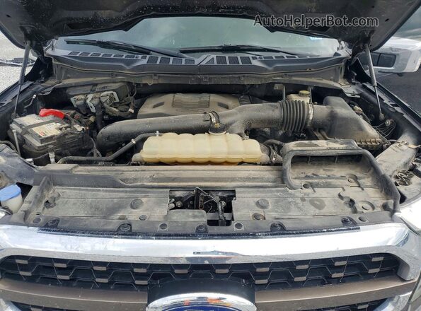 1FTFW1E85MFB36091 2021 FORD F150 Black Սալոնի հետևի տեսք