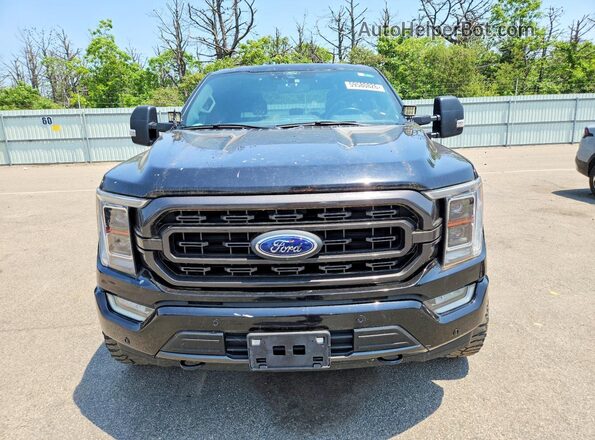 1FTFW1E85MKD29994 2021 FORD F150 Black Vista frontal
