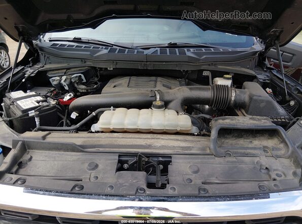 1FTFW1E85NFA23355 2022 FORD F150 Black უკანა ხედი