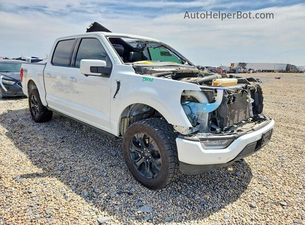 1FTFW1E85NFB02296 2022 FORD F150 White Front right