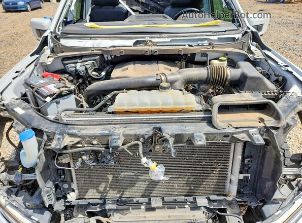 1FTFW1E85NFB02296 2022 FORD F150 White Rear interior view
