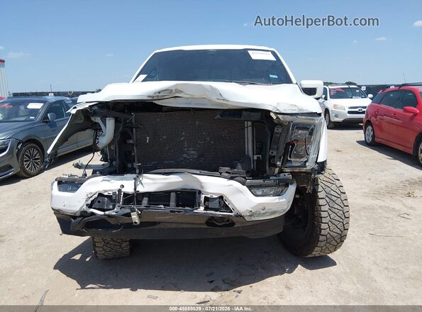 1FTFW1E85NFB18918 2022 FORD F150 White Rear interior view