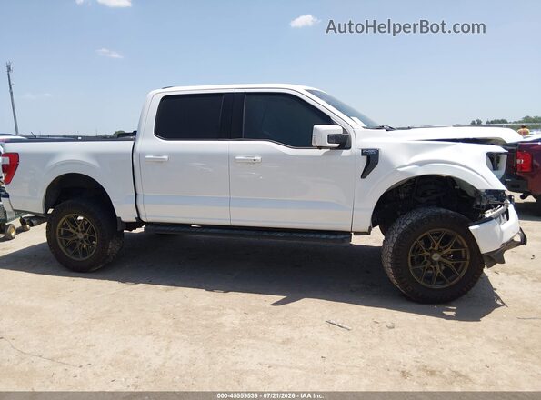 1FTFW1E85NFB18918 2022 FORD F150 White 360 interior view