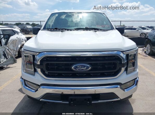 1FTFW1E85PFC47504 2023 FORD F150 White Սարքավորումների վահանակի տեսք