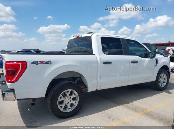 1FTFW1E85PFC47504 2023 FORD F150 White Սալոնի հետևի տեսք