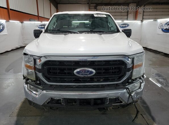 1FTFW1E86MFC10845 2021 FORD F150 White Widok naklejki z numerem VIN