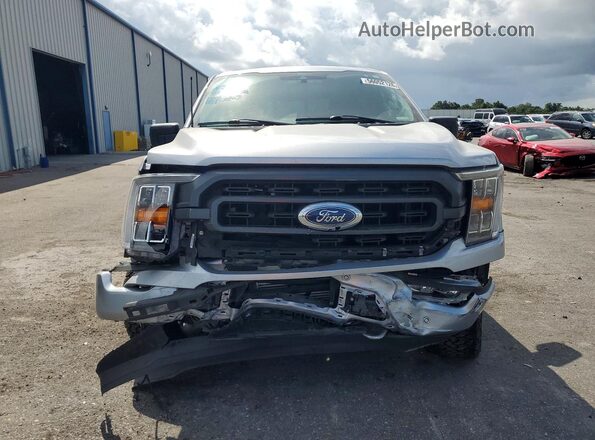1FTFW1E86MFC21313 2021 FORD F150 Серебряный Вид спереди