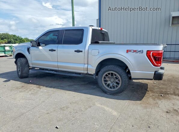 1FTFW1E86MFC21313 2021 FORD F150 Серебряный Задняя левая четверть