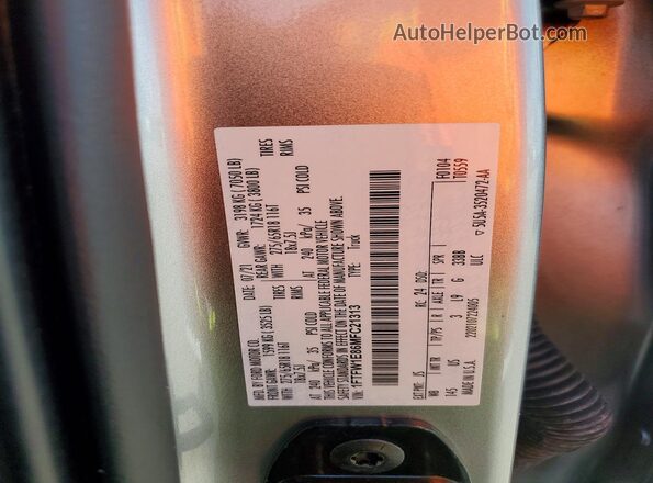 1FTFW1E86MFC21313 2021 FORD F150 Серебряный Вид подкапотного пространства