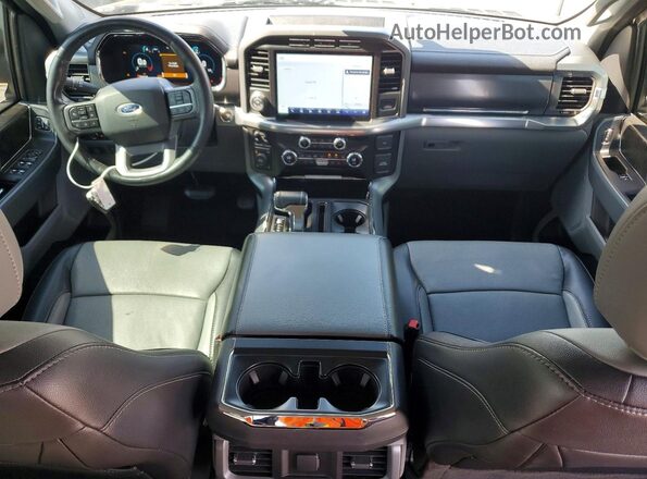 1FTFW1E86MFC85013 2021 FORD F150 Silver Առջևի վահանակի տեսք