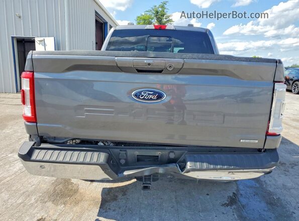 1FTFW1E86MFC85013 2021 FORD F150 Silver Հետևի տեսք