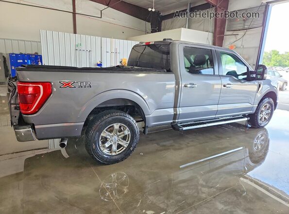 1FTFW1E86NFA95407 2022 FORD F150 Серый Задняя правая четверть