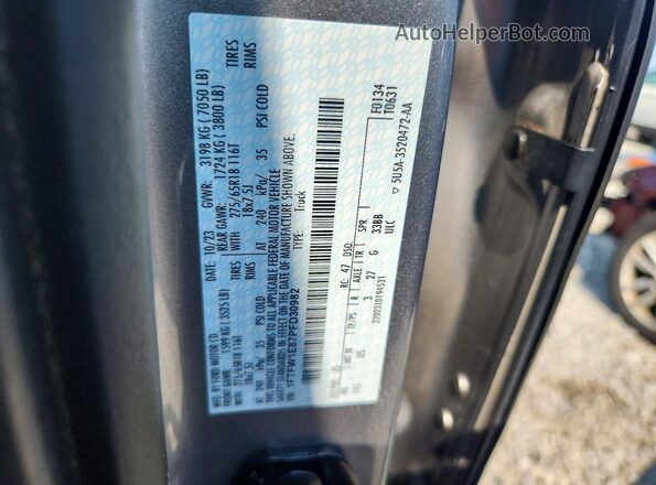 1FTFW1E87PFD30982 2023 FORD F150 Серебряный Вид подкапотного пространства