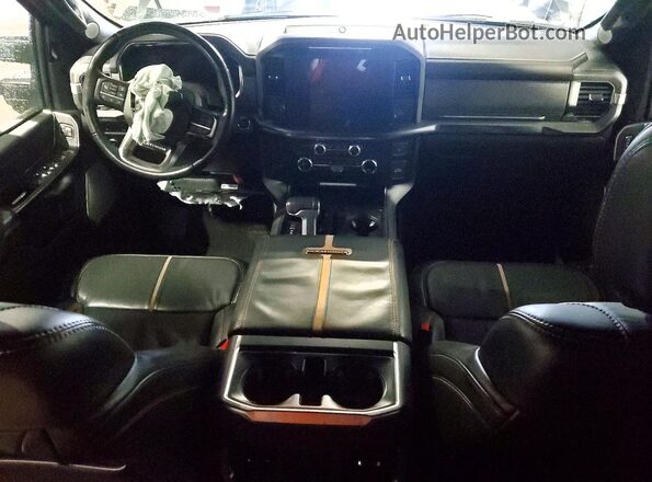 1FTFW1E88MFB26493 2021 FORD F150 Silver Widok deski rozdzielczej