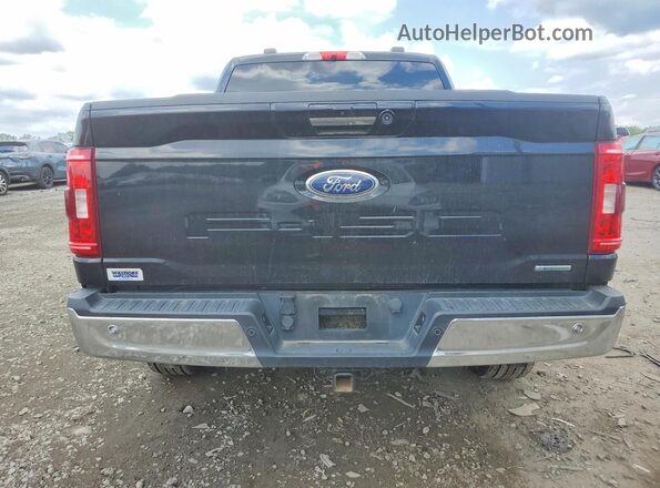1FTFW1E88MFC57441 2021 FORD F150 Black Widok z tyłu