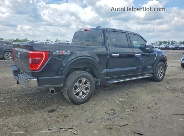 1FTFW1E88MFC57441 2021 FORD F150 Black Tył prawy
