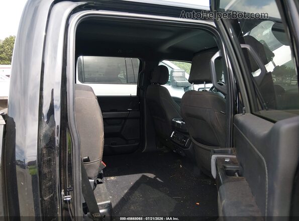 1FTFW1E88PFC01617 2023 FORD F150 Black Widok naklejki z numerem VIN