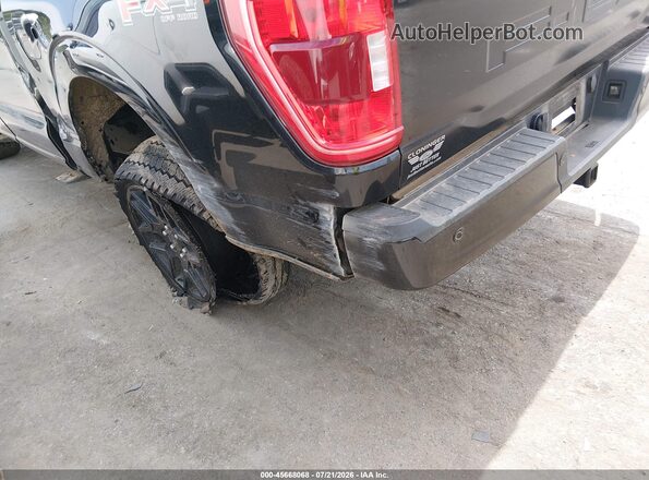 1FTFW1E88PFC01617 2023 FORD F150 Black Widok zestawu wskaźników