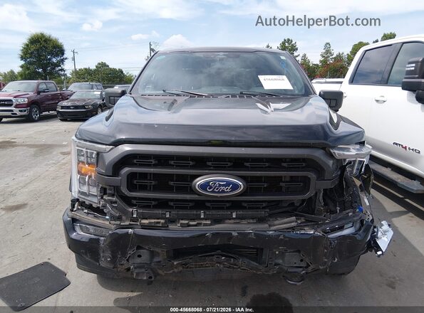 1FTFW1E88PFC01617 2023 FORD F150 Black Widok wnętrza z tyłu