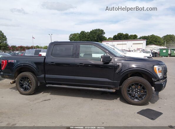 1FTFW1E88PFC01617 2023 FORD F150 Black Widok wnętrza 360 stopni