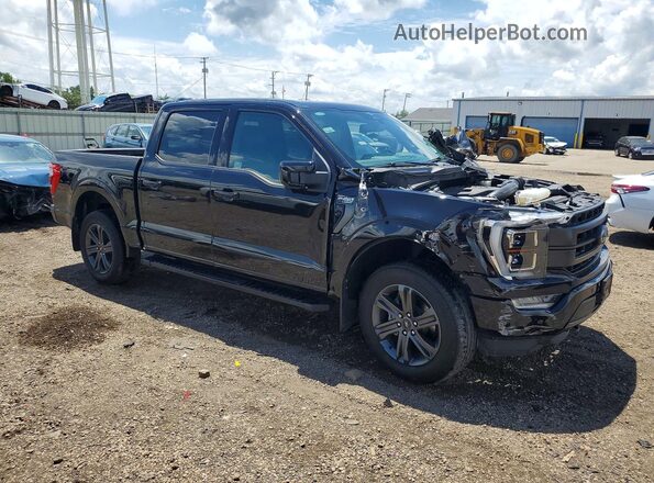 1FTFW1E88PKF52129 2023 FORD F150 Black Առջևի աջ